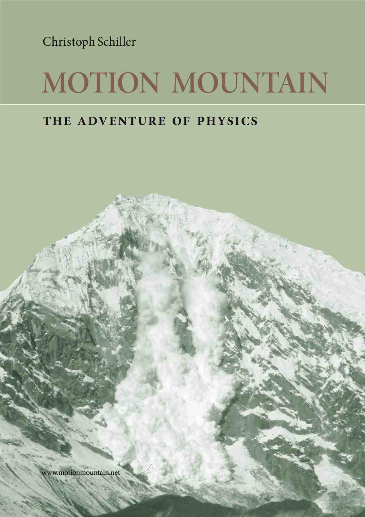 Motion Mountain Physics Textbook cover
